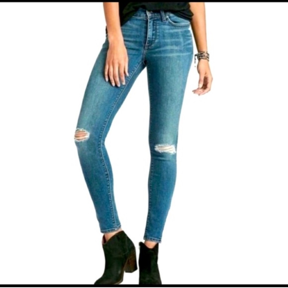 Lucky Brand distressed Brooke Legging Jean with zippered ankle detail, 12 / 31
